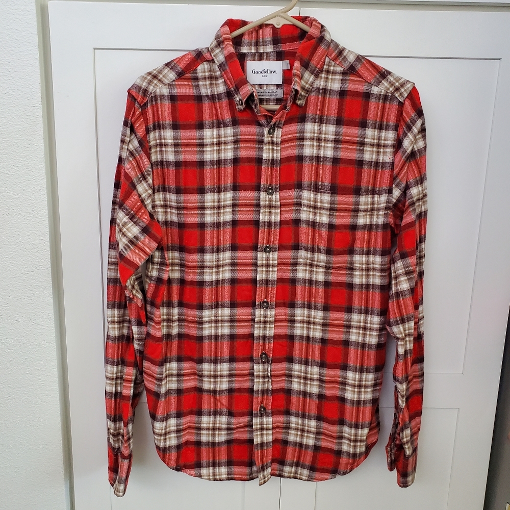 Mens Goodfellow & Co plaid Flannel Size S